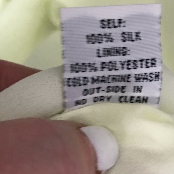 Lapis Silk Skirt with Separate Sequinned Slip SZXL - Picture 8 of 8